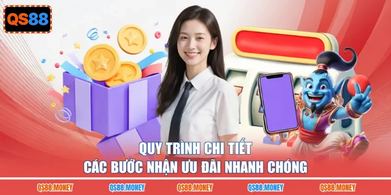 Quy trình chi tiết các bước nhận ưu đãi nhanh chóng